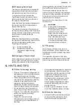 Preview for 11 page of Electrolux LNT3LE34W2 User Manual