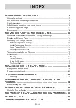 Preview for 3 page of Electrolux LNT5ME36U0 User Manual