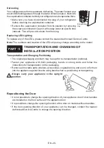 Preview for 20 page of Electrolux LNT5MF36U0 User Manual