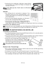 Preview for 44 page of Electrolux LNT5MF36U0 User Manual