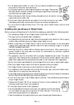 Preview for 11 page of Electrolux LNT7MD32X2 User Manual