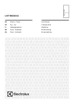 Electrolux LNT7MD34X2 User Manual preview