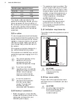 Preview for 8 page of Electrolux LNT8TE18S3 User Manual