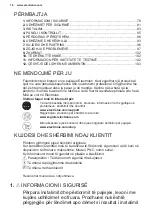 Preview for 78 page of Electrolux LNT8TE18S3 User Manual