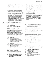 Preview for 43 page of Electrolux LNT9MD34X2 User Manual