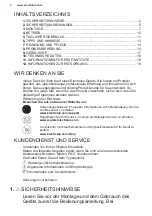 Preview for 2 page of Electrolux LRB1DE33W User Manual