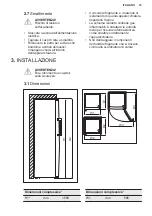 Preview for 75 page of Electrolux LRB1DE33W User Manual