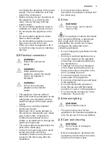 Preview for 5 page of Electrolux LRC4AF35W User Manual