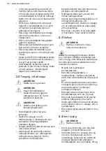 Preview for 22 page of Electrolux LRC4DE35W User Manual