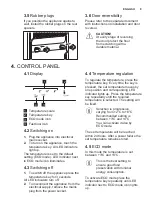 Preview for 9 page of Electrolux LRC4DF35W User Manual