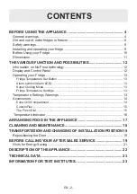 Preview for 3 page of Electrolux LRC5ME38X0 User Manual