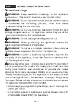 Preview for 5 page of Electrolux LRC5ME38X2 User Manual