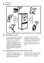 Preview for 18 page of Electrolux LRC5MF34W User Manual