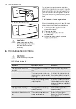 Предварительный просмотр 14 страницы Electrolux LRC6MF36W User Manual