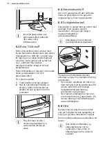 Предварительный просмотр 74 страницы Electrolux LRC9ME38W4 User Manual