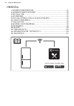 Предварительный просмотр 82 страницы Electrolux LRC9ME38W4 User Manual