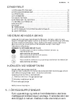 Preview for 19 page of Electrolux LRS2DE39W User Manual