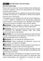 Preview for 5 page of Electrolux LRT5MF38U1 User Manual