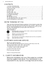 Preview for 2 page of Electrolux LUT1AE32W User Manual