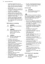 Preview for 72 page of Electrolux LUT2NE32W User Manual