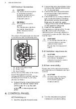 Preview for 8 page of Electrolux LXB3AF82R User Manual