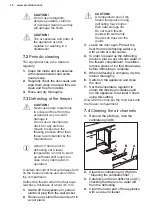 Предварительный просмотр 12 страницы Electrolux LYB2AF82S User Manual