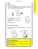 Preview for 5 page of Electrolux LYRIC 51 User Manual