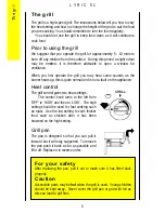 Preview for 6 page of Electrolux LYRIC 51 User Manual