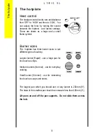 Preview for 8 page of Electrolux LYRIC 51 User Manual