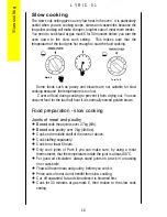 Preview for 16 page of Electrolux LYRIC 51 User Manual