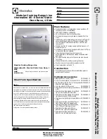 Preview for 1 page of Electrolux MB8ACAHOAO Specifications