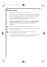 Preview for 98 page of Electrolux MC1751E Operating Instructions Manual