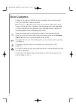 Preview for 2 page of Electrolux MCC4060E Operating Instructions Manual