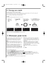 Preview for 10 page of Electrolux MCC4060E Operating Instructions Manual