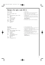 Предварительный просмотр 33 страницы Electrolux MCC4060E Operating Instructions Manual