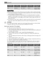 Preview for 16 page of Electrolux MCD3880EM User Manual