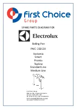 Preview for 1 page of Electrolux Medium Line Service Manual