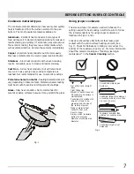 Preview for 7 page of Electrolux MFF3015 Use & Care Manual