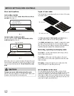 Preview for 12 page of Electrolux MFF3015 Use & Care Manual