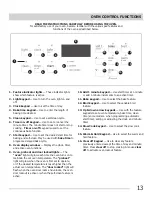 Preview for 13 page of Electrolux MFF3015 Use & Care Manual