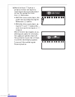 Предварительный просмотр 22 страницы Electrolux MICROMAT KB9810E User Information