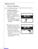 Предварительный просмотр 26 страницы Electrolux MICROMAT KB9810E User Information