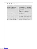 Предварительный просмотр 62 страницы Electrolux MICROMAT KB9810E User Information