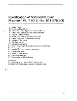 Preview for 5 page of Electrolux Micromat ML 7.60 Operating Instructions Manual