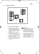 Предварительный просмотр 7 страницы Electrolux MO318GXE User Manual