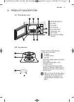 Предварительный просмотр 11 страницы Electrolux MO318GXE User Manual