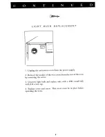 Предварительный просмотр 8 страницы Electrolux Modernist 4071 Owner'S Manual