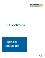 Preview for 5 page of Electrolux Mondo 1131 Instruction Book