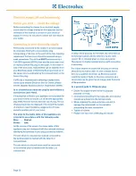 Предварительный просмотр 7 страницы Electrolux mondo User Manual