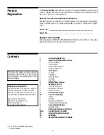 Preview for 2 page of Electrolux MRS20HRADD Owner'S Manual